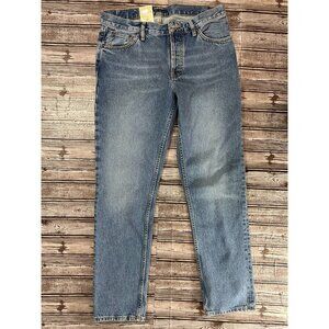 Nudie Jeans Co Shady Sadie Jeans color Indigo Blues Size 30 32L NWT mspr 195